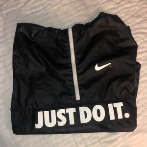 Nike Black Windbreaker Just Do It